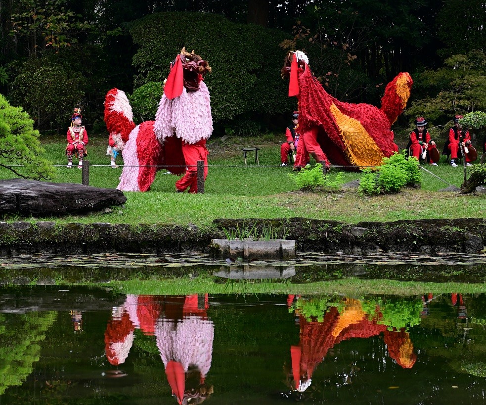 部門賞（獅子）「御対面」