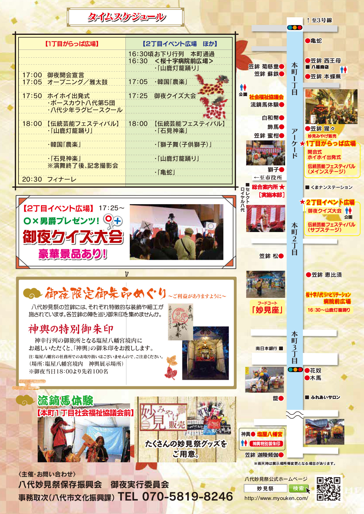 令和7年　ちびっこ妙見祭 in お祭りでんでん館